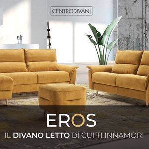 divano letto penisola eros