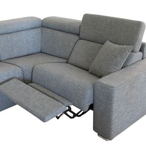 Divano angolare sfoderabile con relax