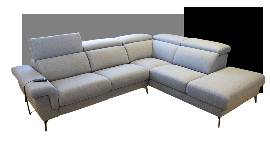 air divano angolare moderno con relax elettrico super offerta